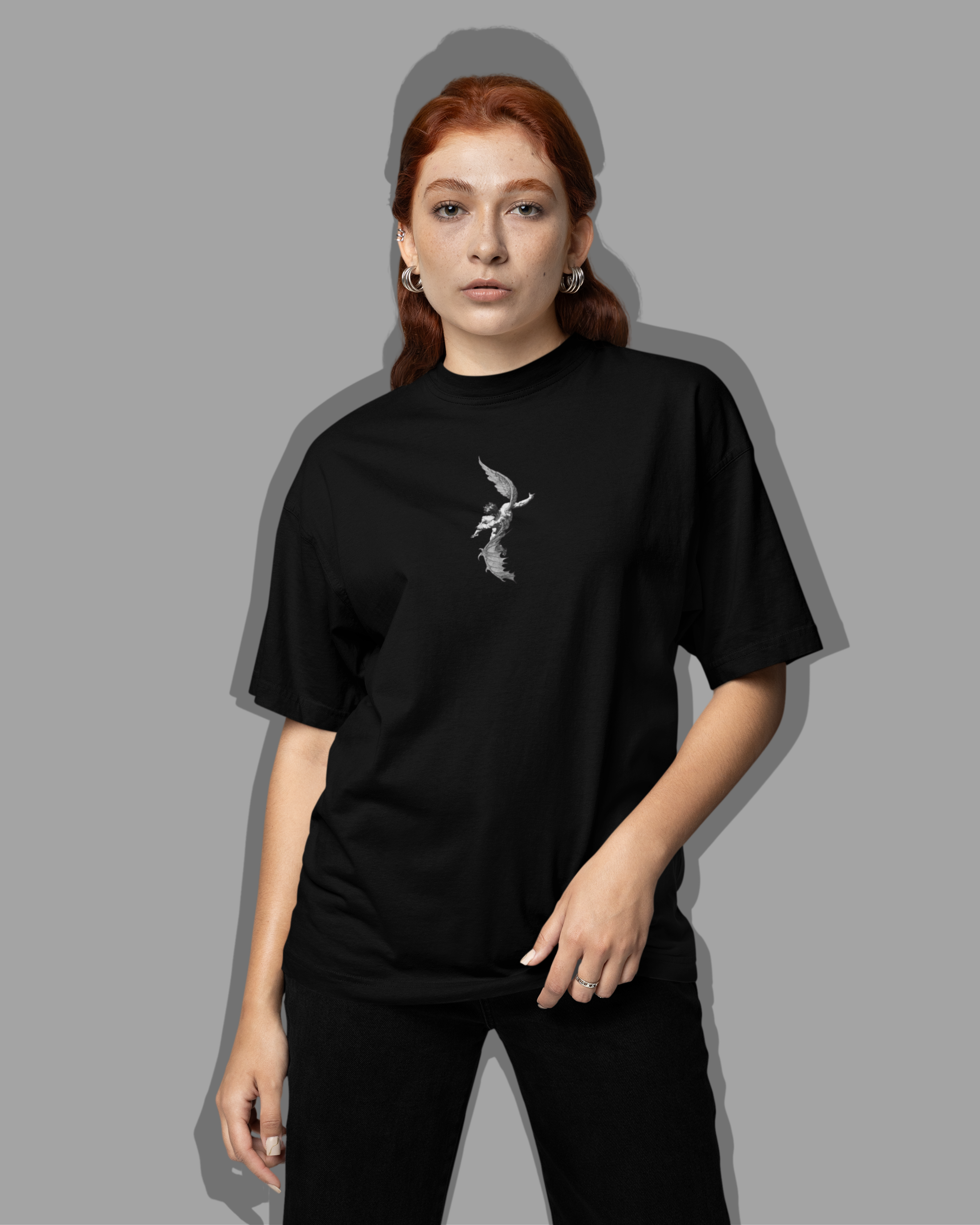 Pleasant – Unisex Oversized Tee for the Fearfully Graceful