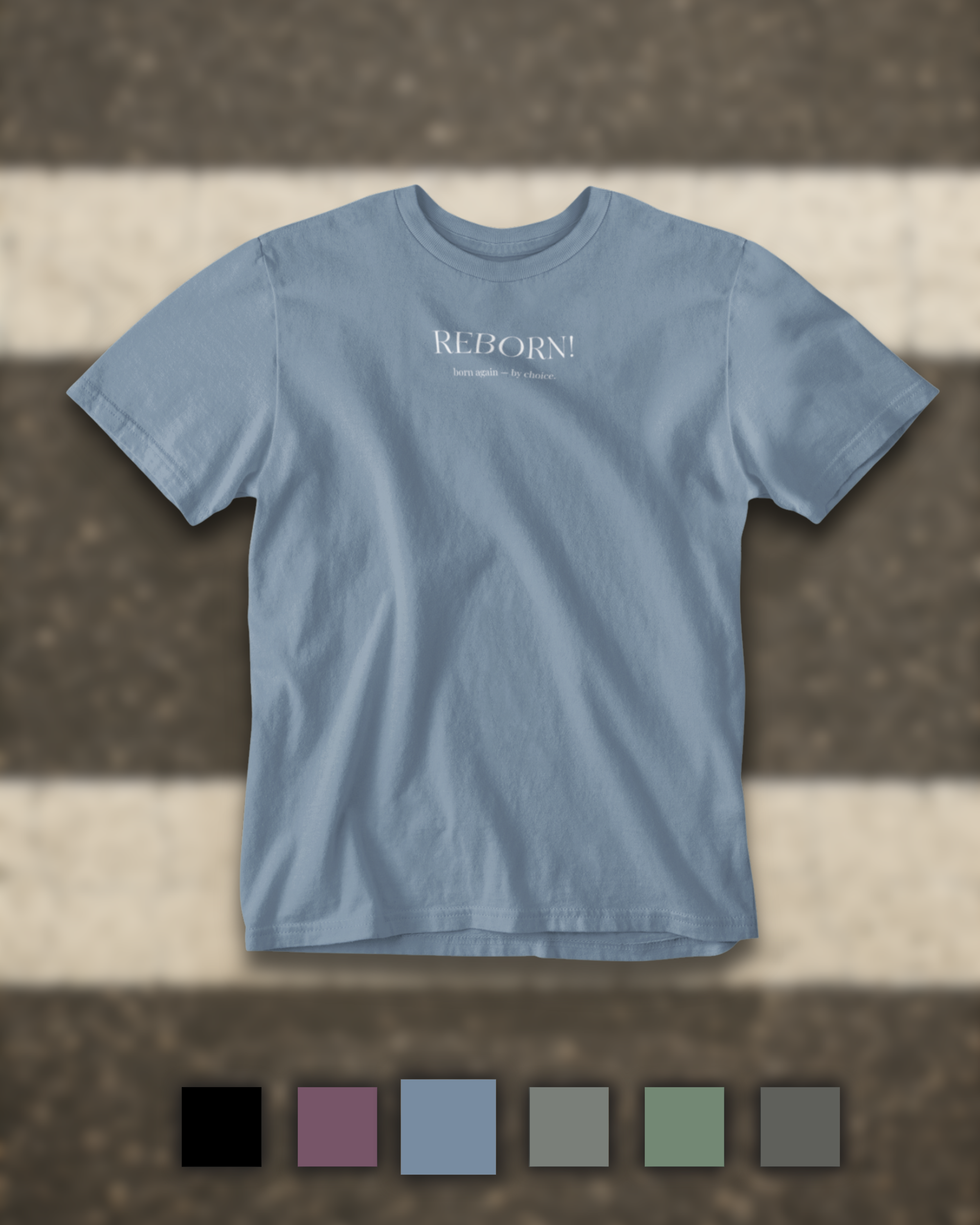 Reborn – Unisex Statement Tee for Inner Change