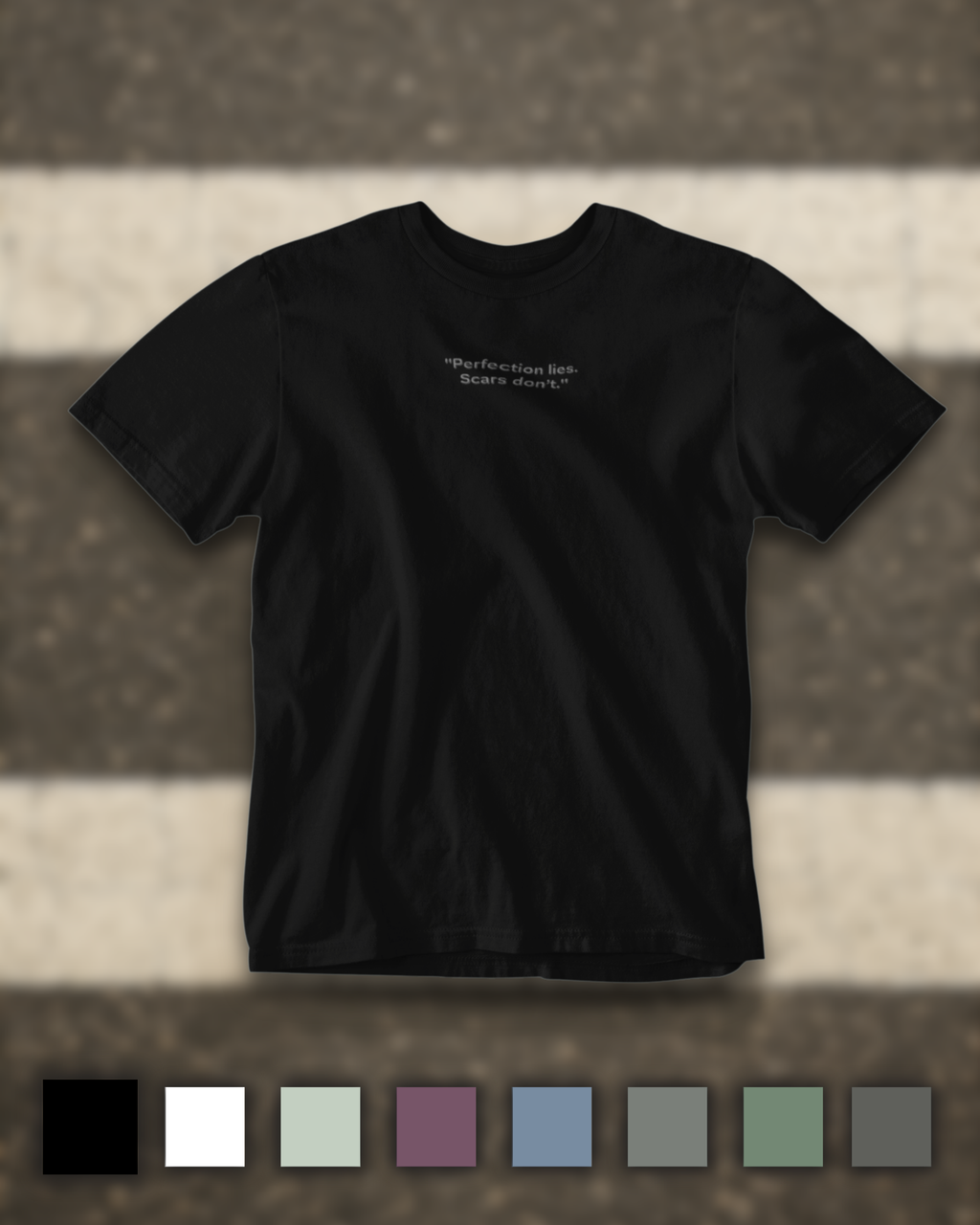 Raw State – Unisex Art Tee with Edge