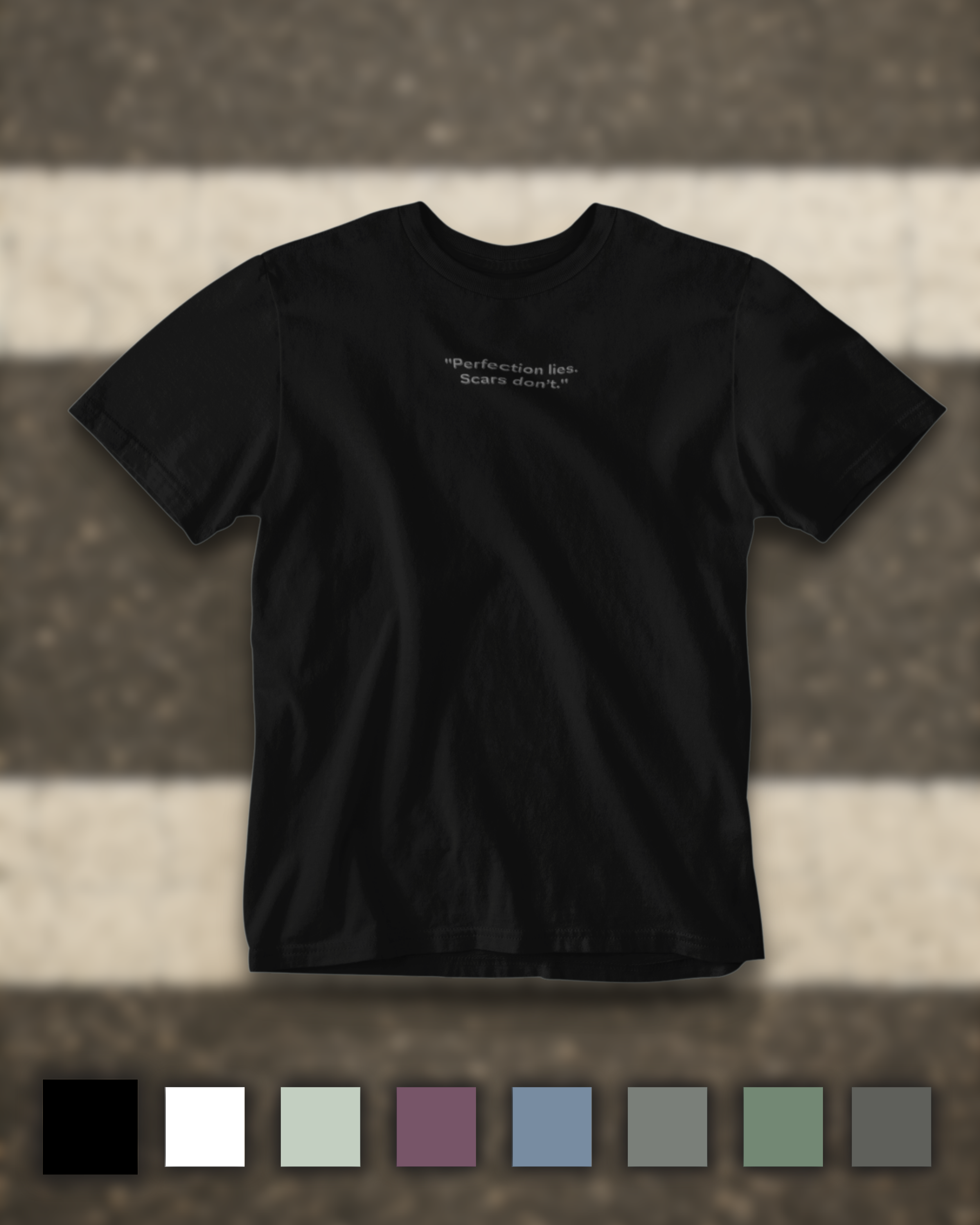 Raw State – Unisex Art Tee with Edge