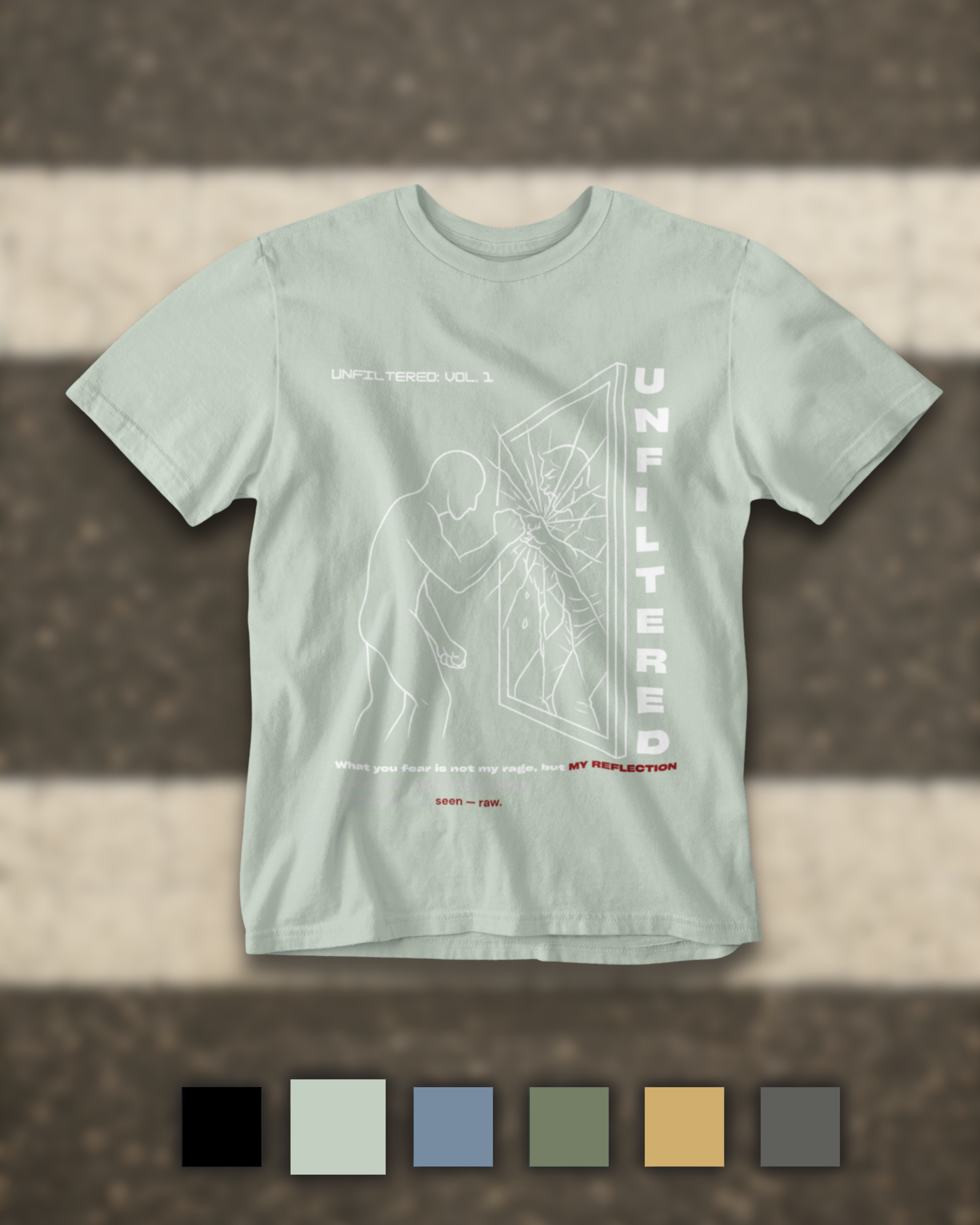 Unfiltered – Unisex Tee for Raw Vibes & Real Ones
