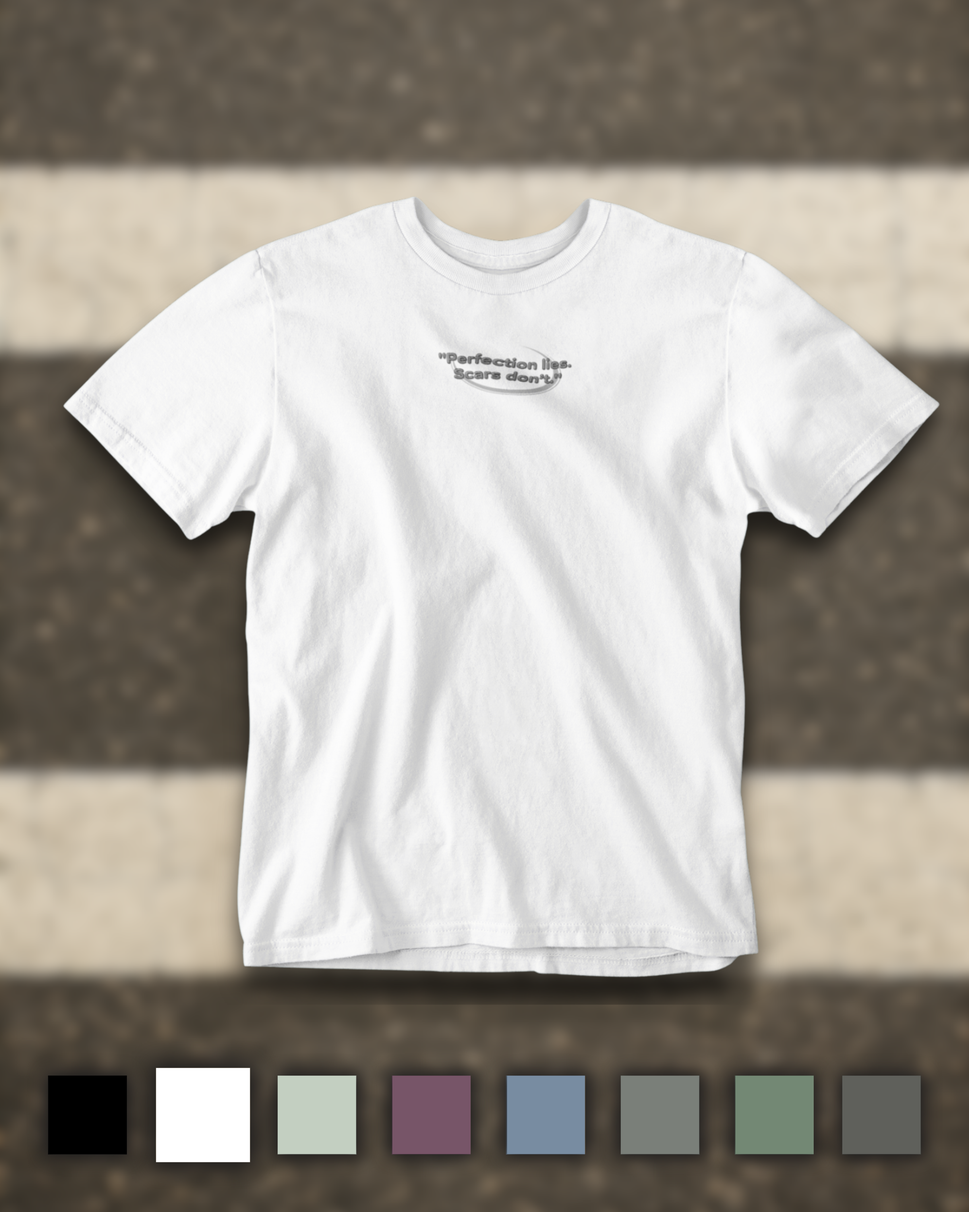 Raw State – Unisex Art Tee with Edge