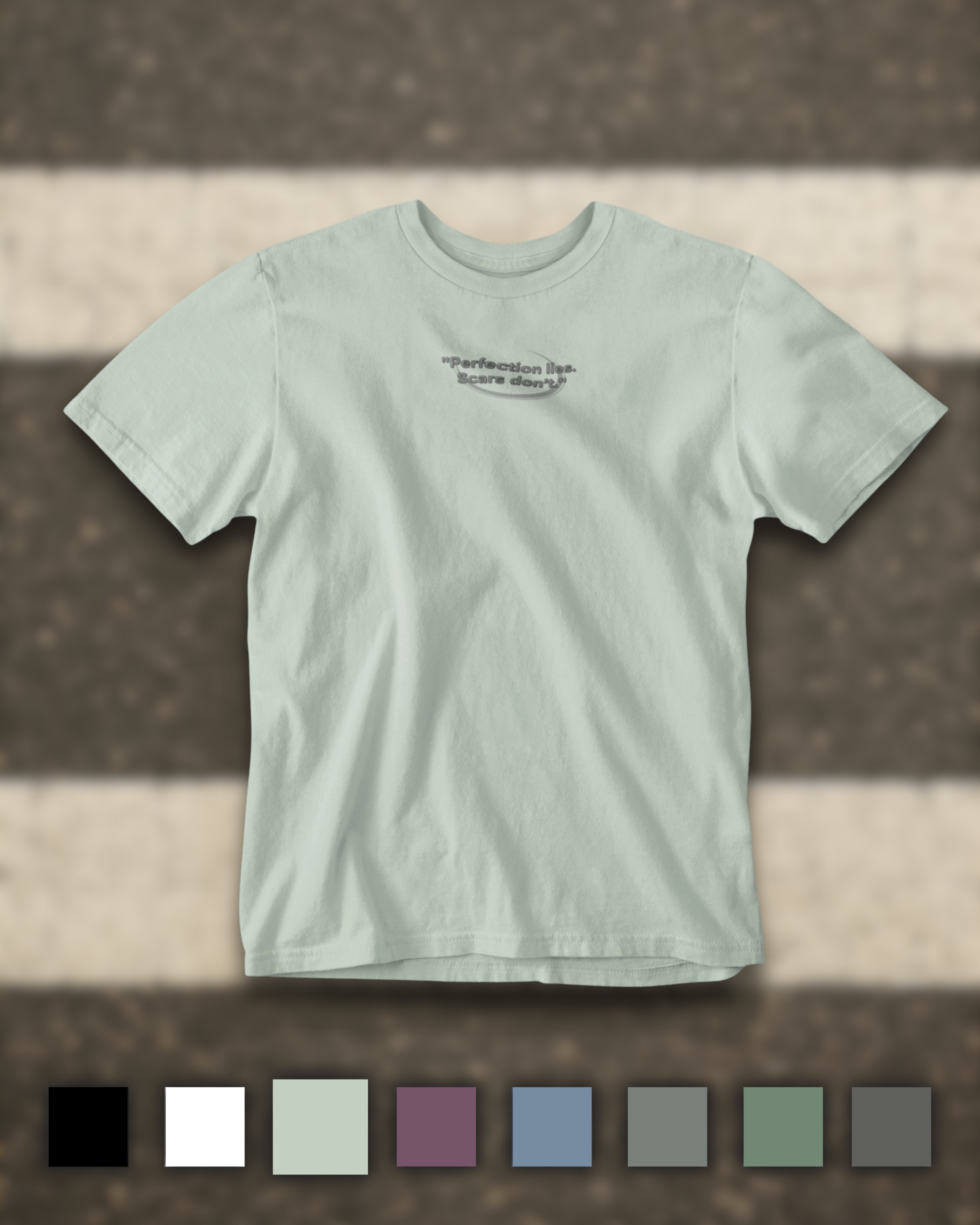 Raw State – Unisex Art Tee with Edge