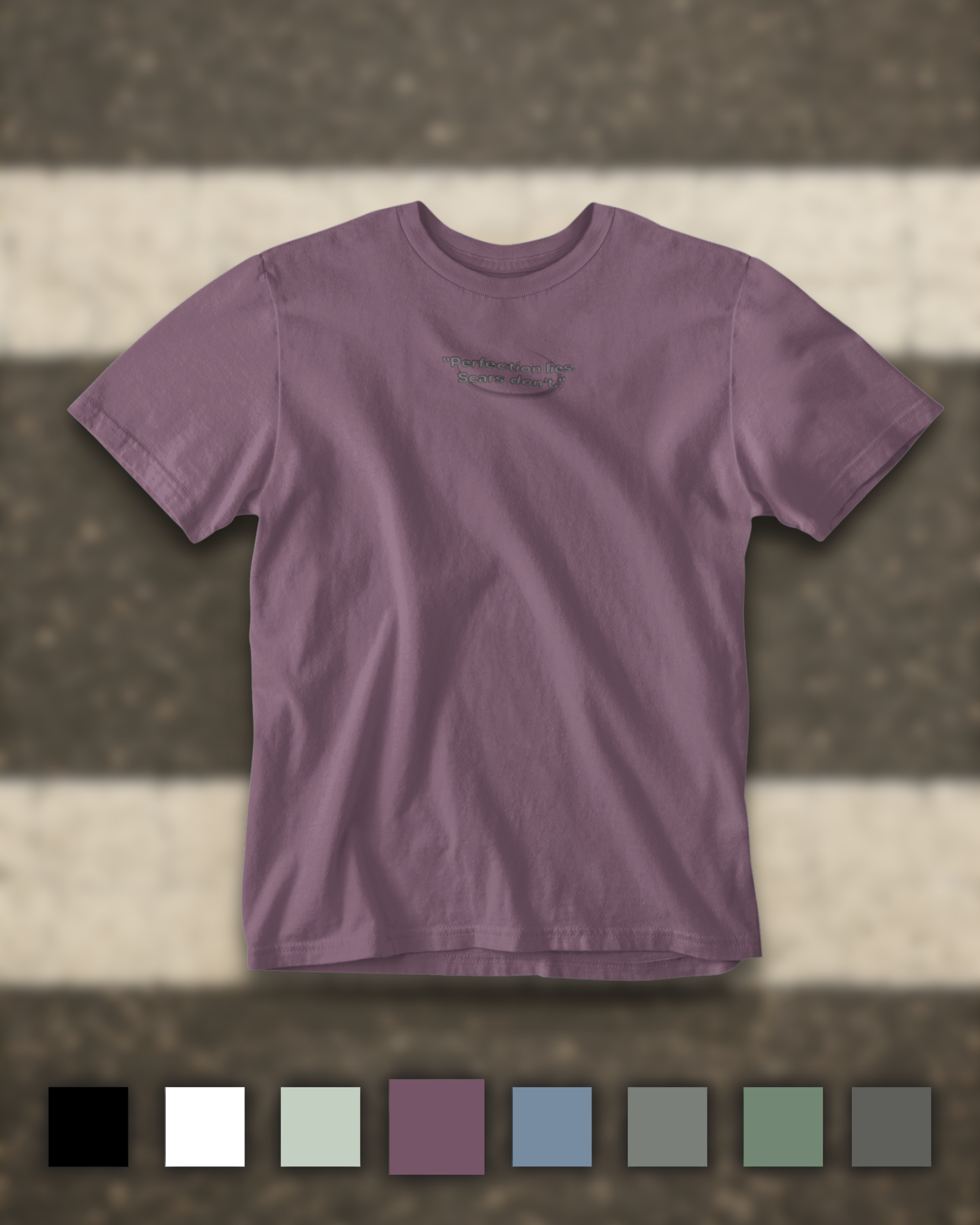 Raw State – Unisex Art Tee with Edge