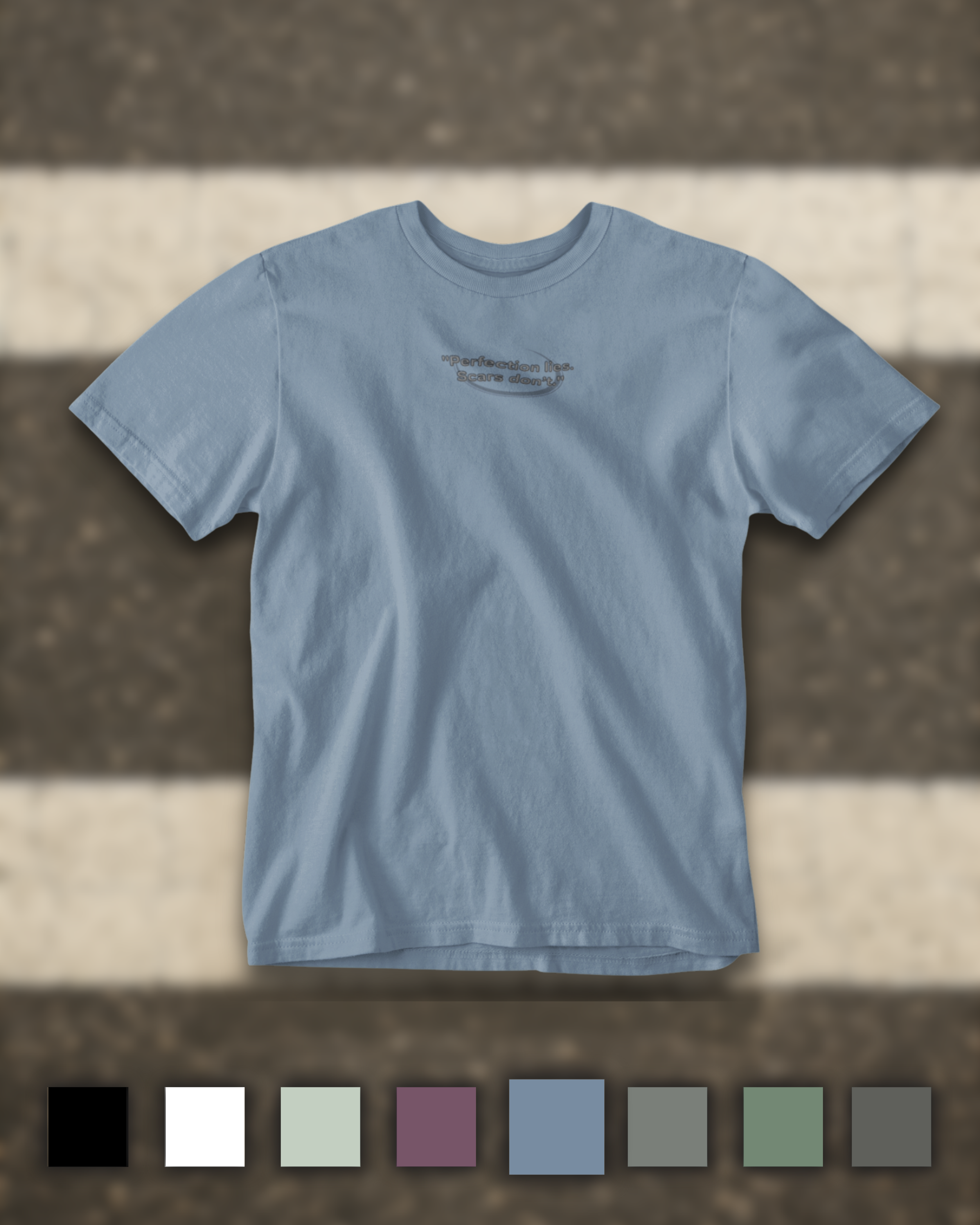 Raw State – Unisex Art Tee with Edge