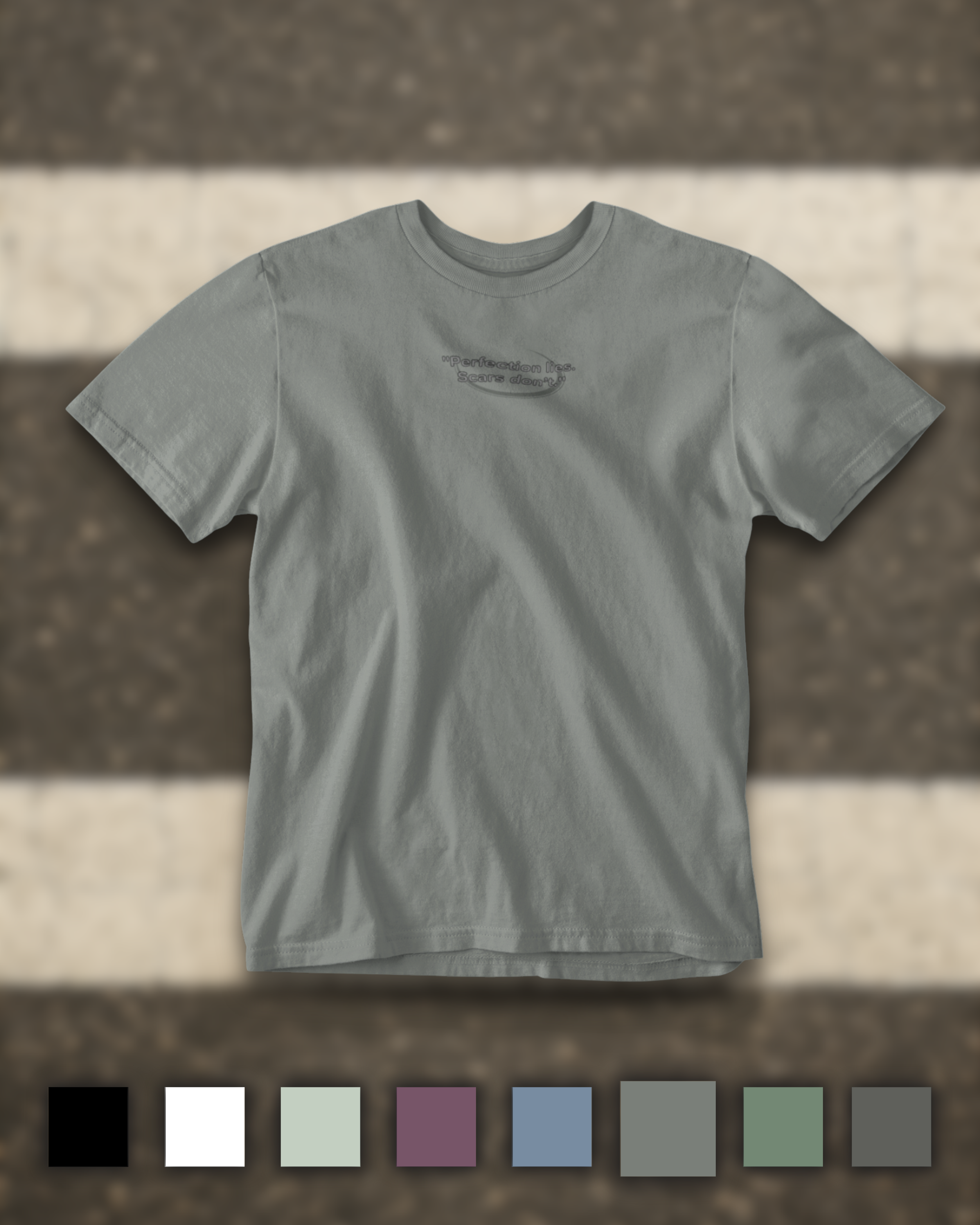 Raw State – Unisex Art Tee with Edge