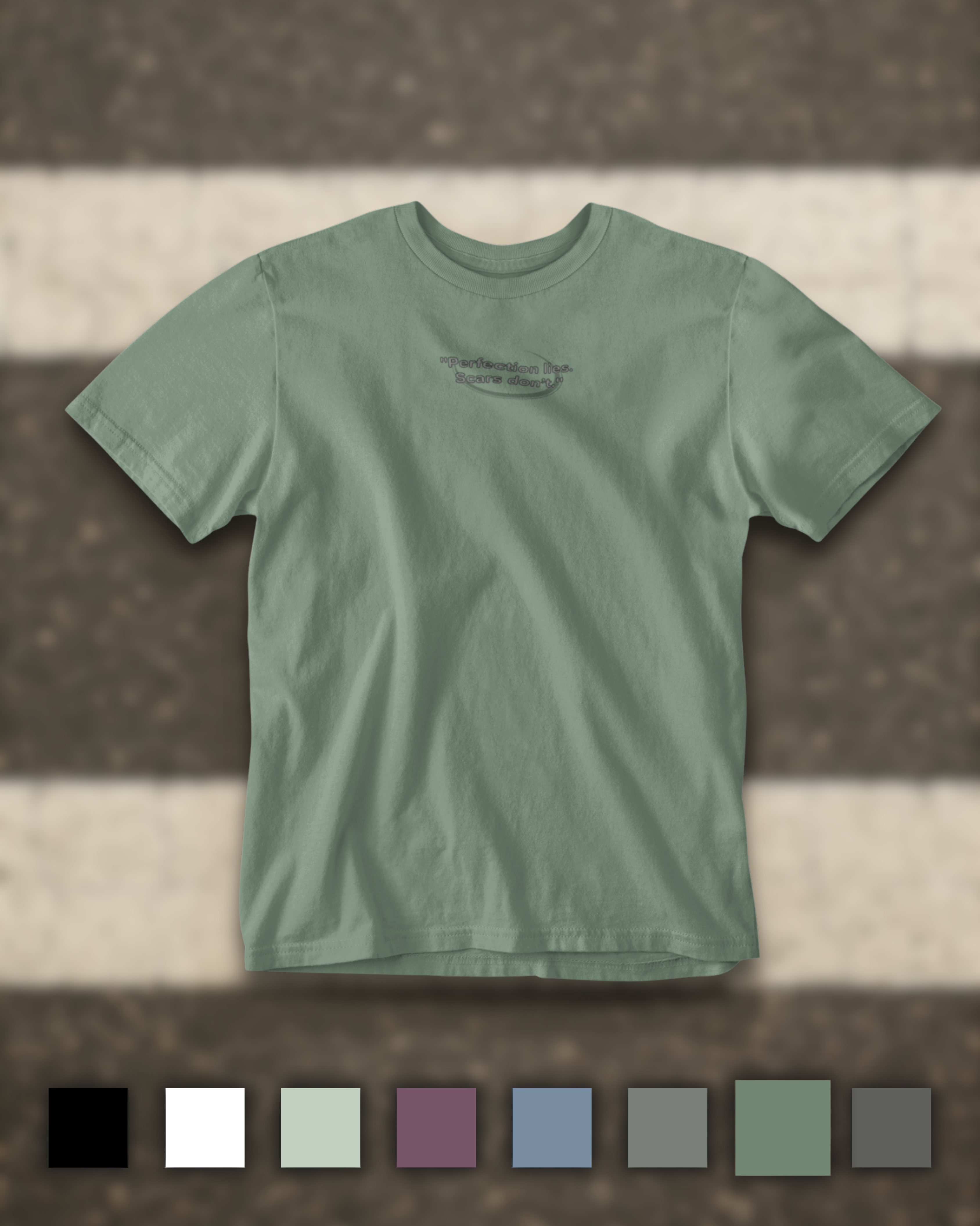 Raw State – Unisex Art Tee with Edge