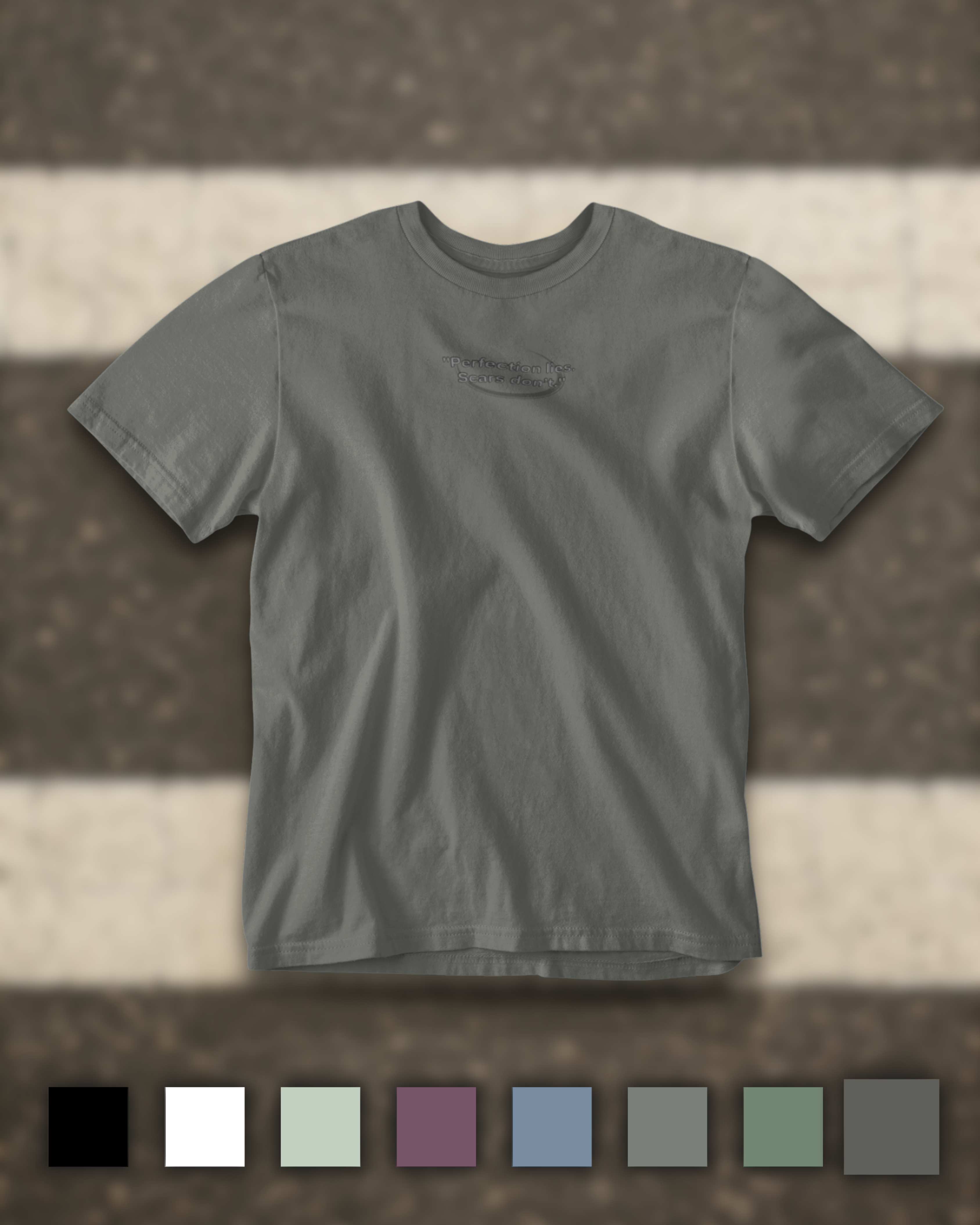 Raw State – Unisex Art Tee with Edge