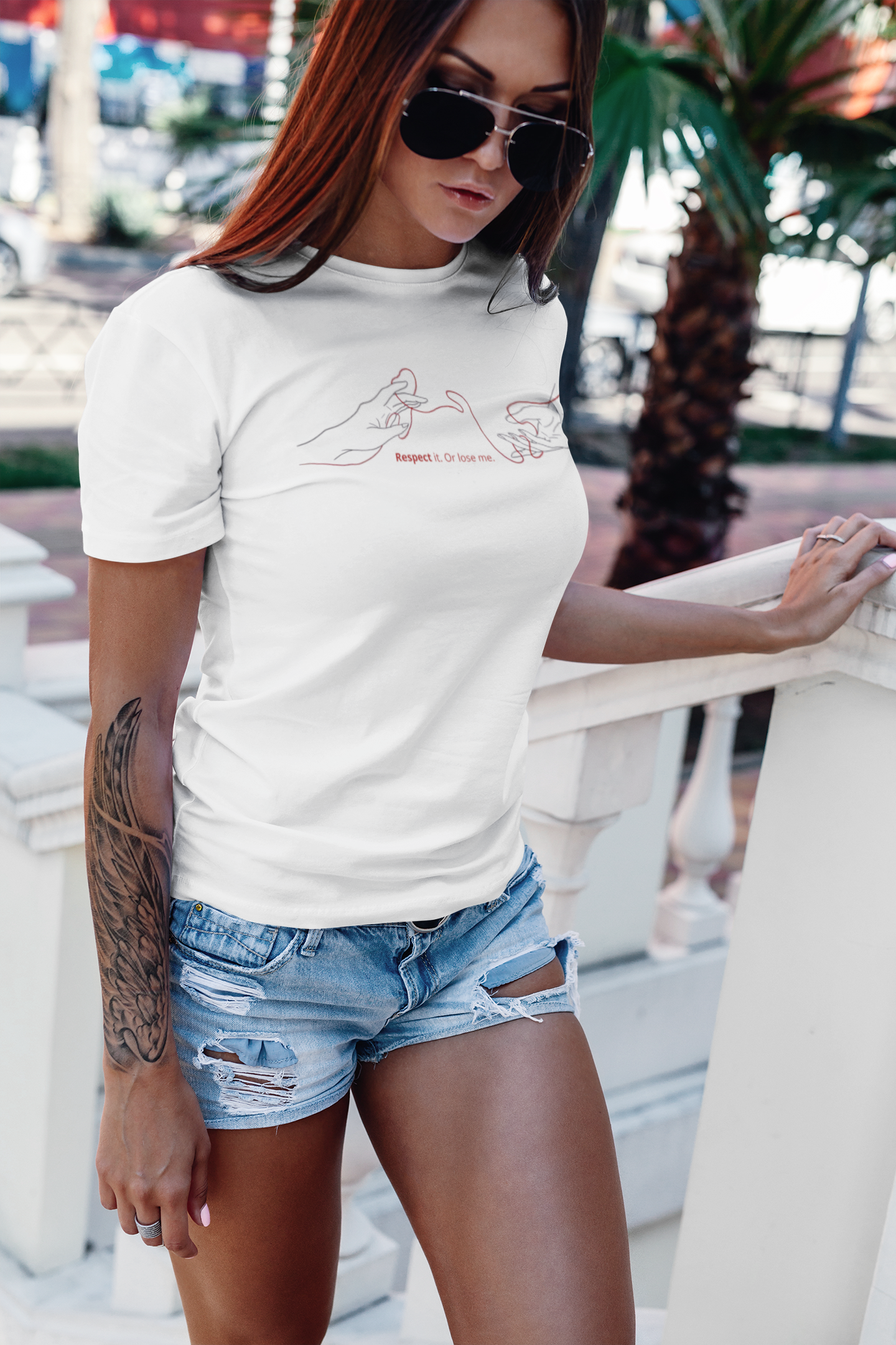 My Line – Unisex Minimal Tee for Real Ones