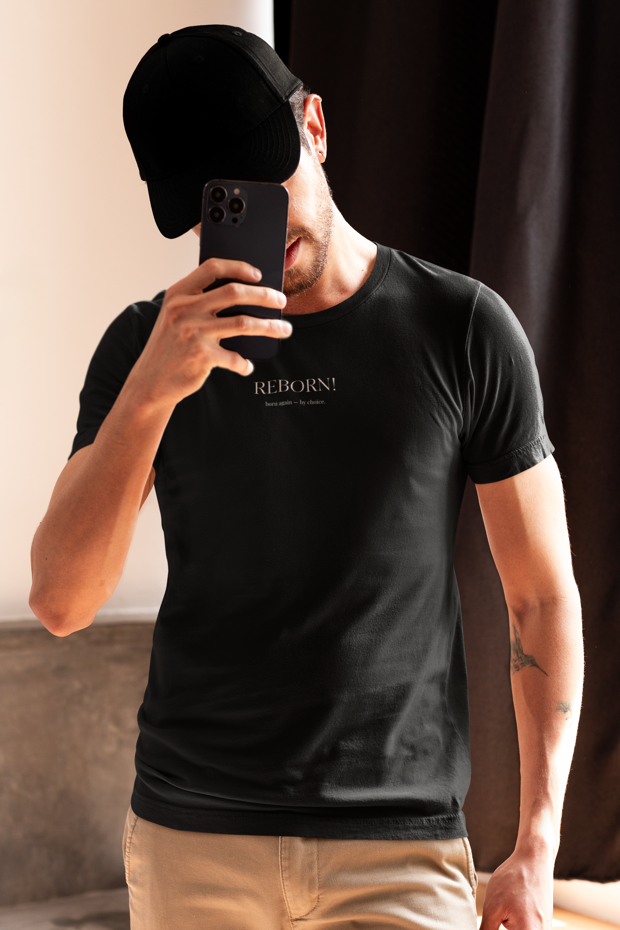 Reborn – Unisex Statement Tee for Inner Change
