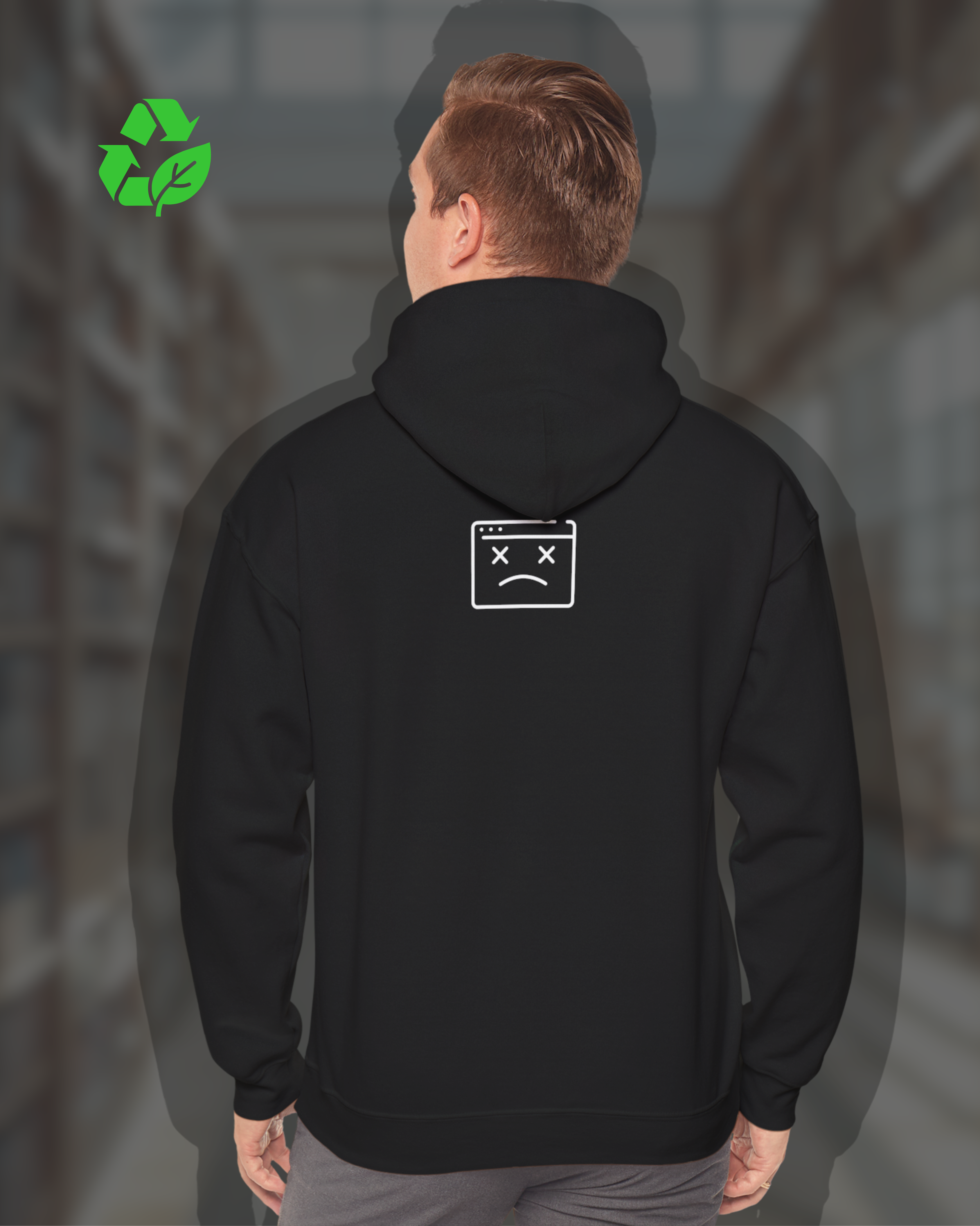 ERROR 404: Class Not Found – Unisex Hoodie for the Classless Rebels