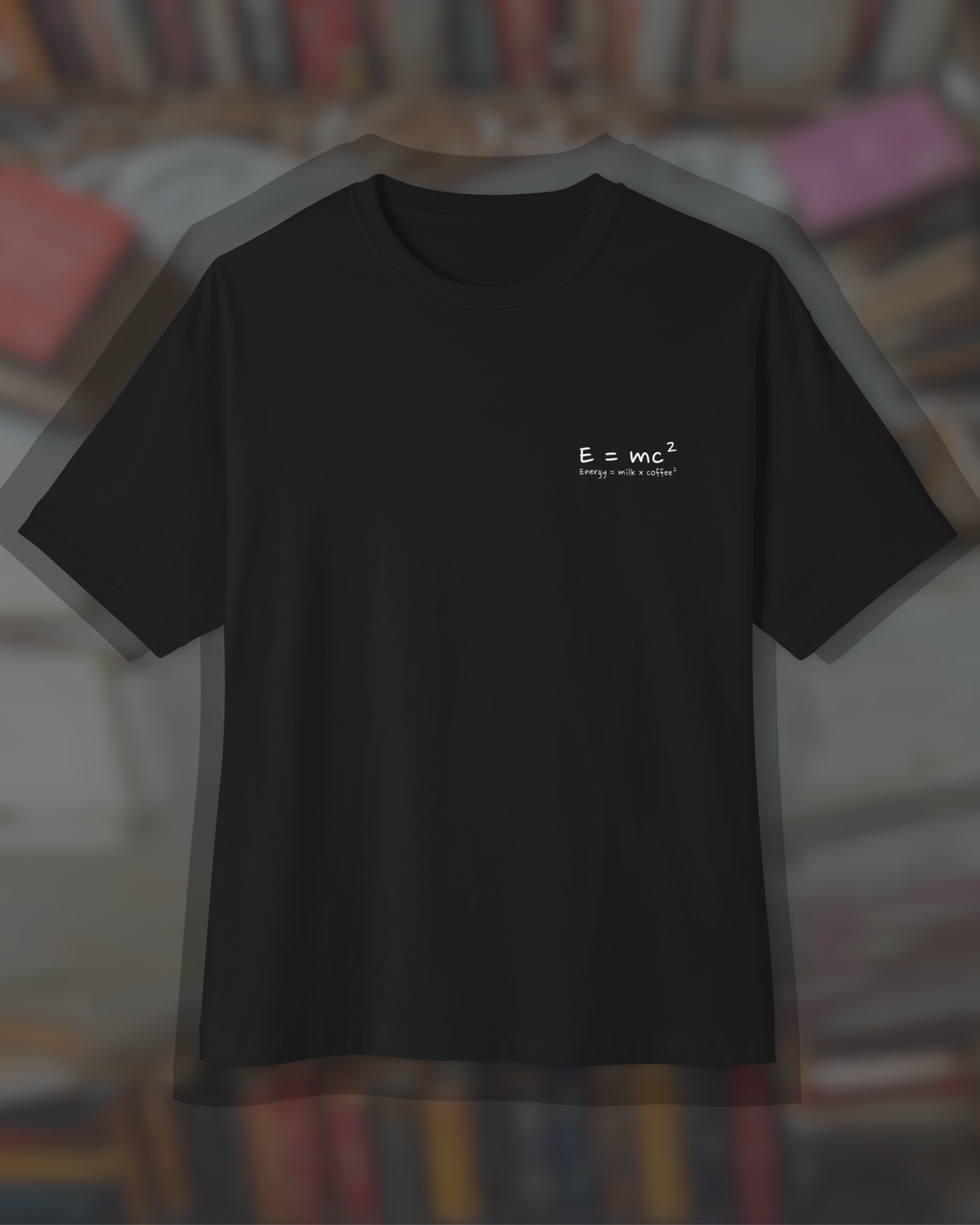 E = MC² – Unisex Oversized Boxy Tee for Street Geniuses