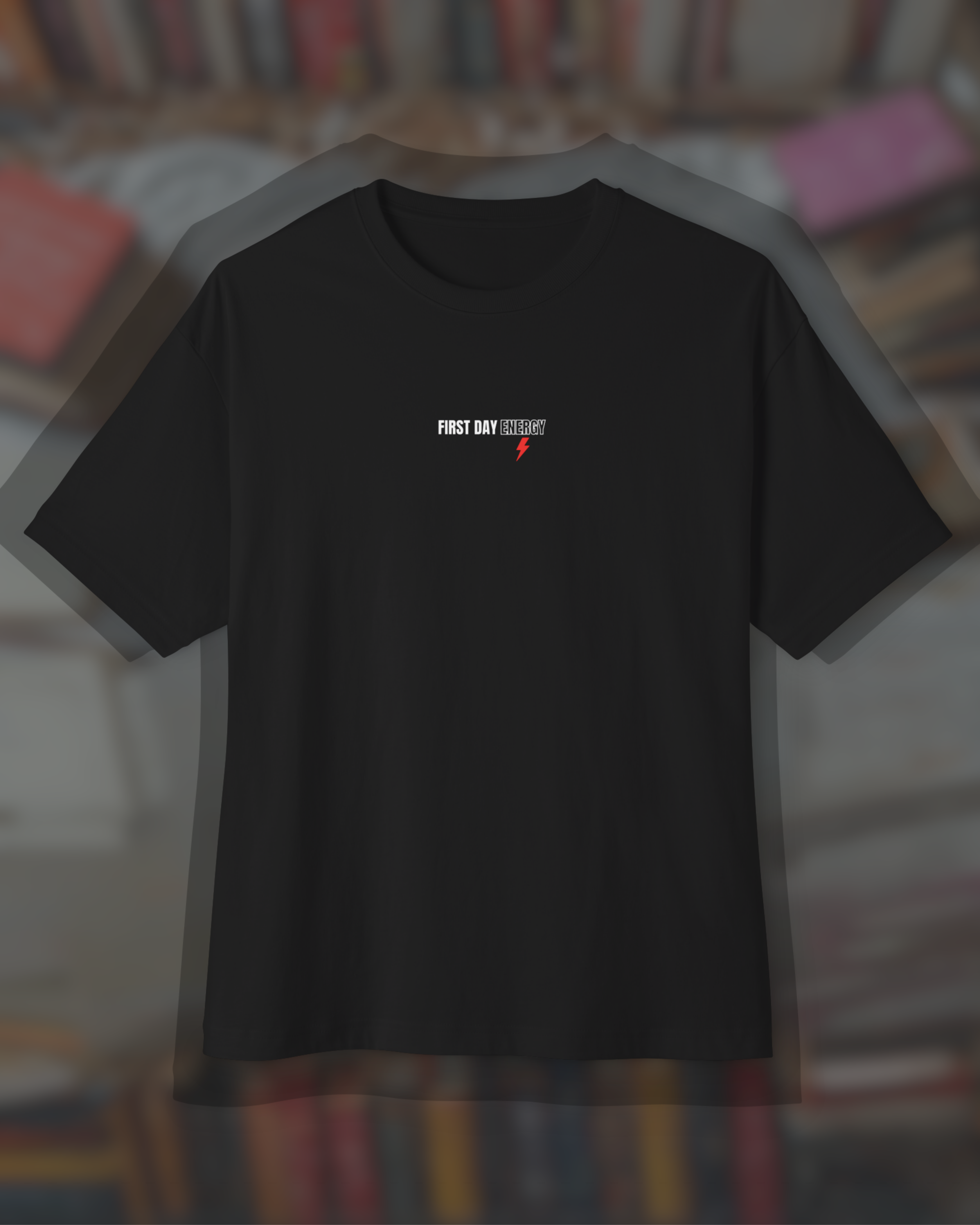 First Day Energy – Unisex Oversized Boxy Tee for Game Changers