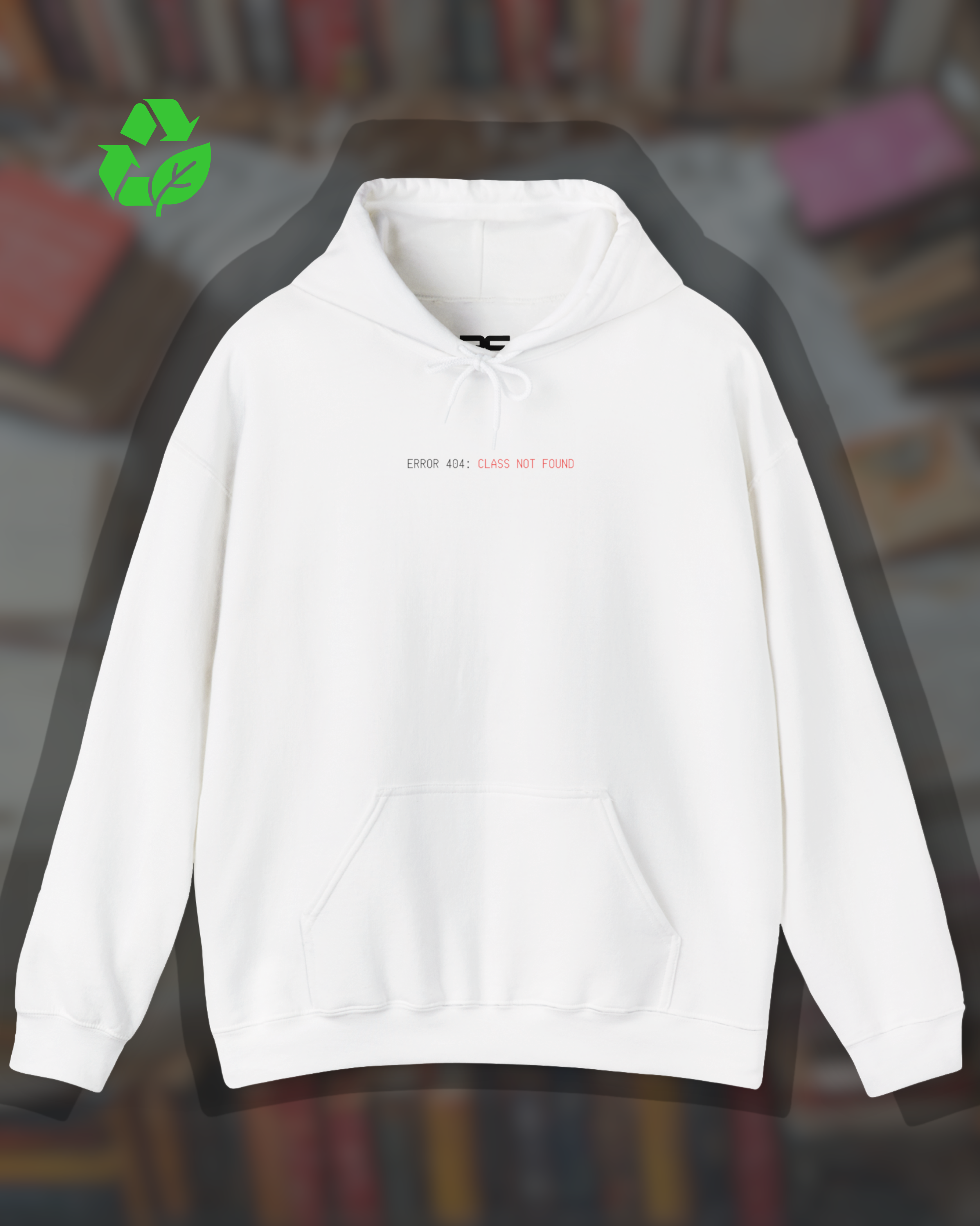 ERROR 404: Class Not Found – Unisex Hoodie for the Classless Rebels