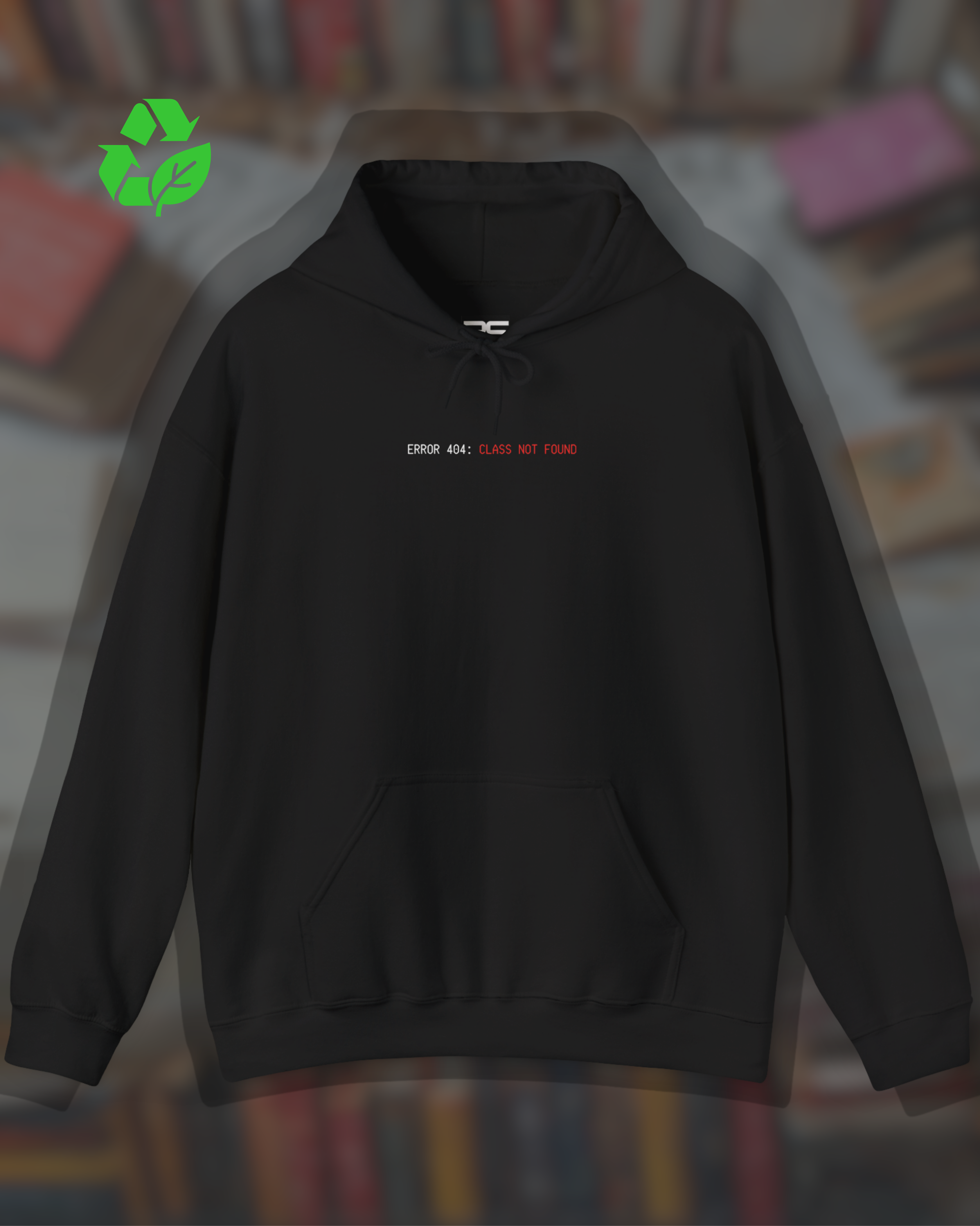 ERROR 404: Class Not Found – Unisex Hoodie for the Classless Rebels