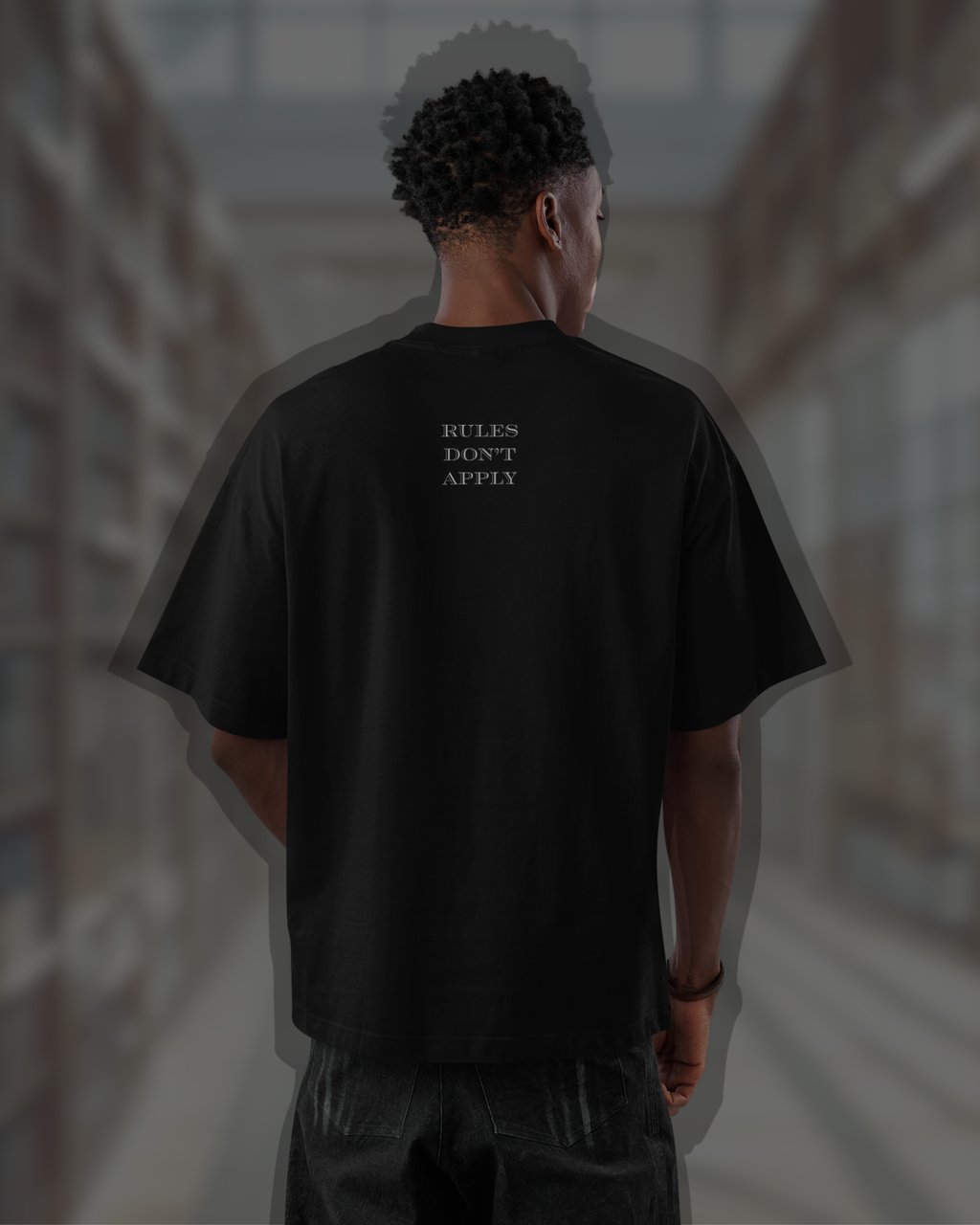 Rules Don’t Apply – Unisex Oversized Boxy Tee for Rule Breakers