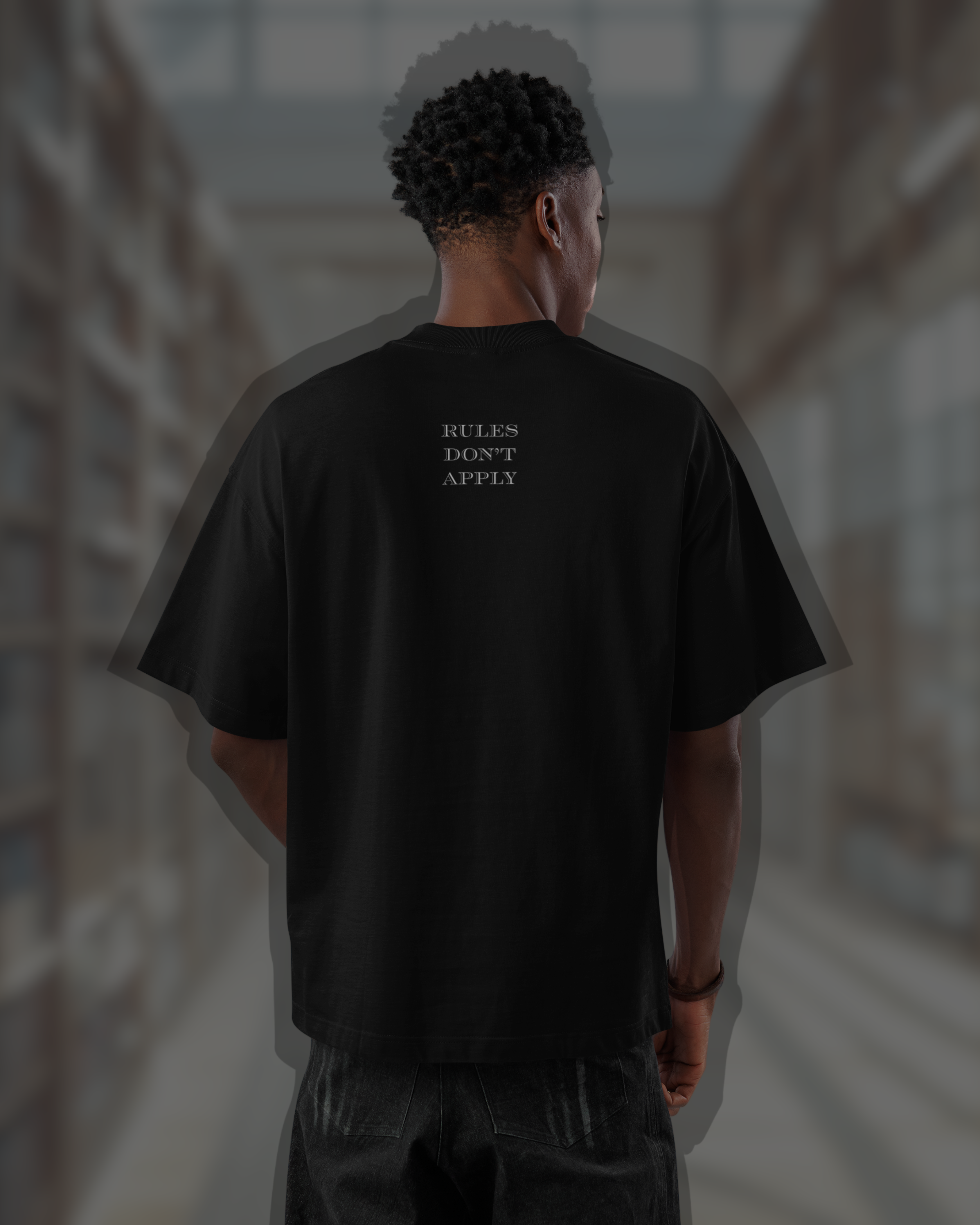 Rules Don’t Apply – Unisex Oversized Boxy Tee for Rule Breakers