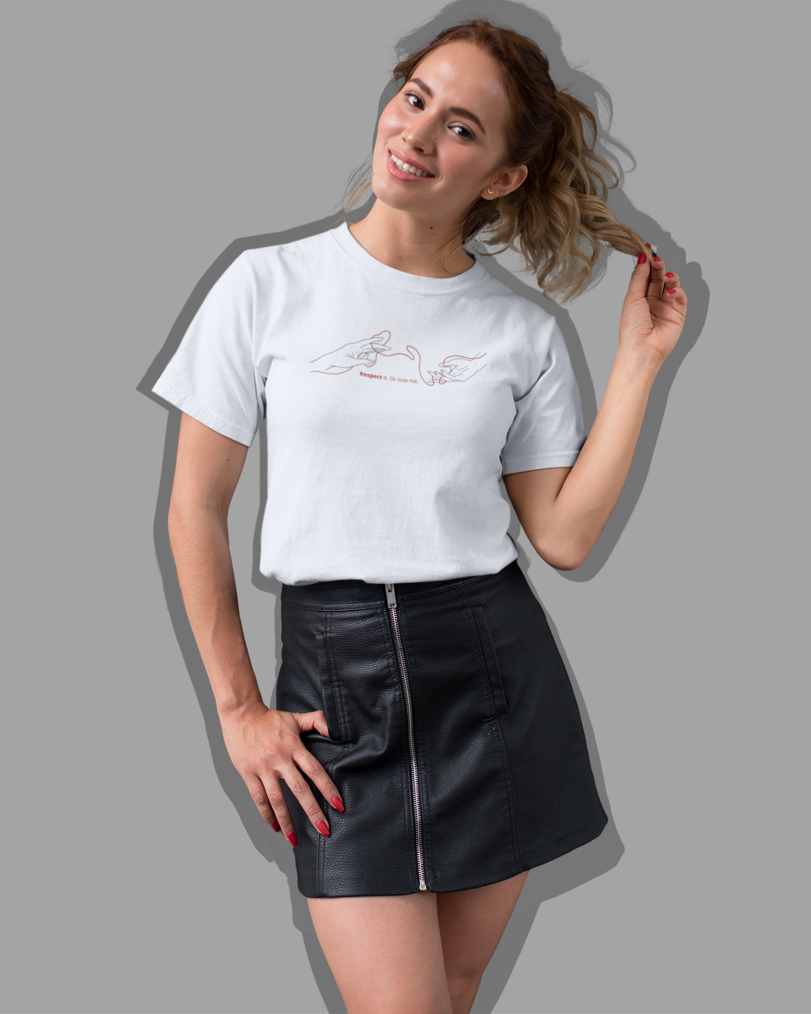 My Line – Unisex Minimal Tee for Real Ones