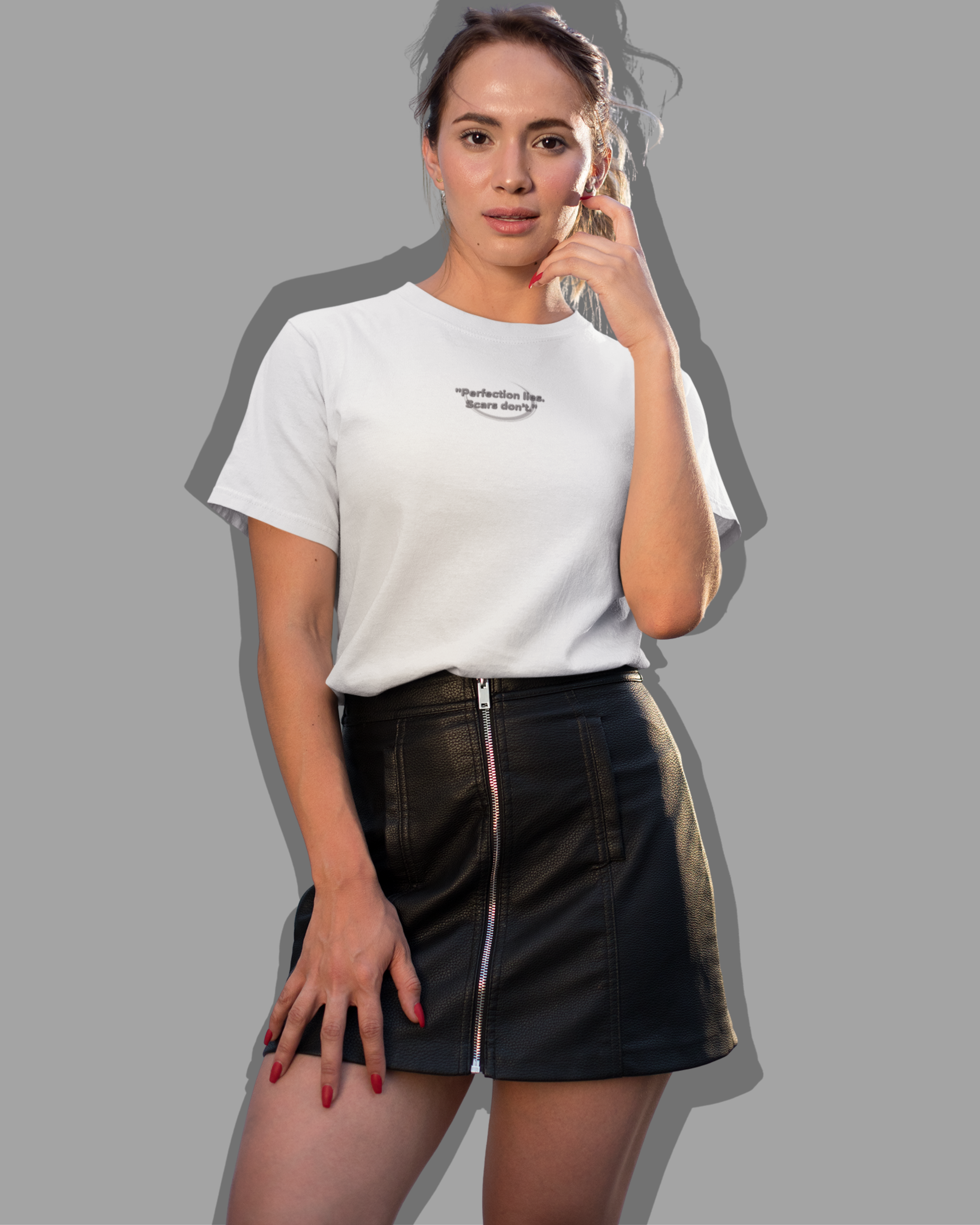 Raw State – Unisex Art Tee with Edge
