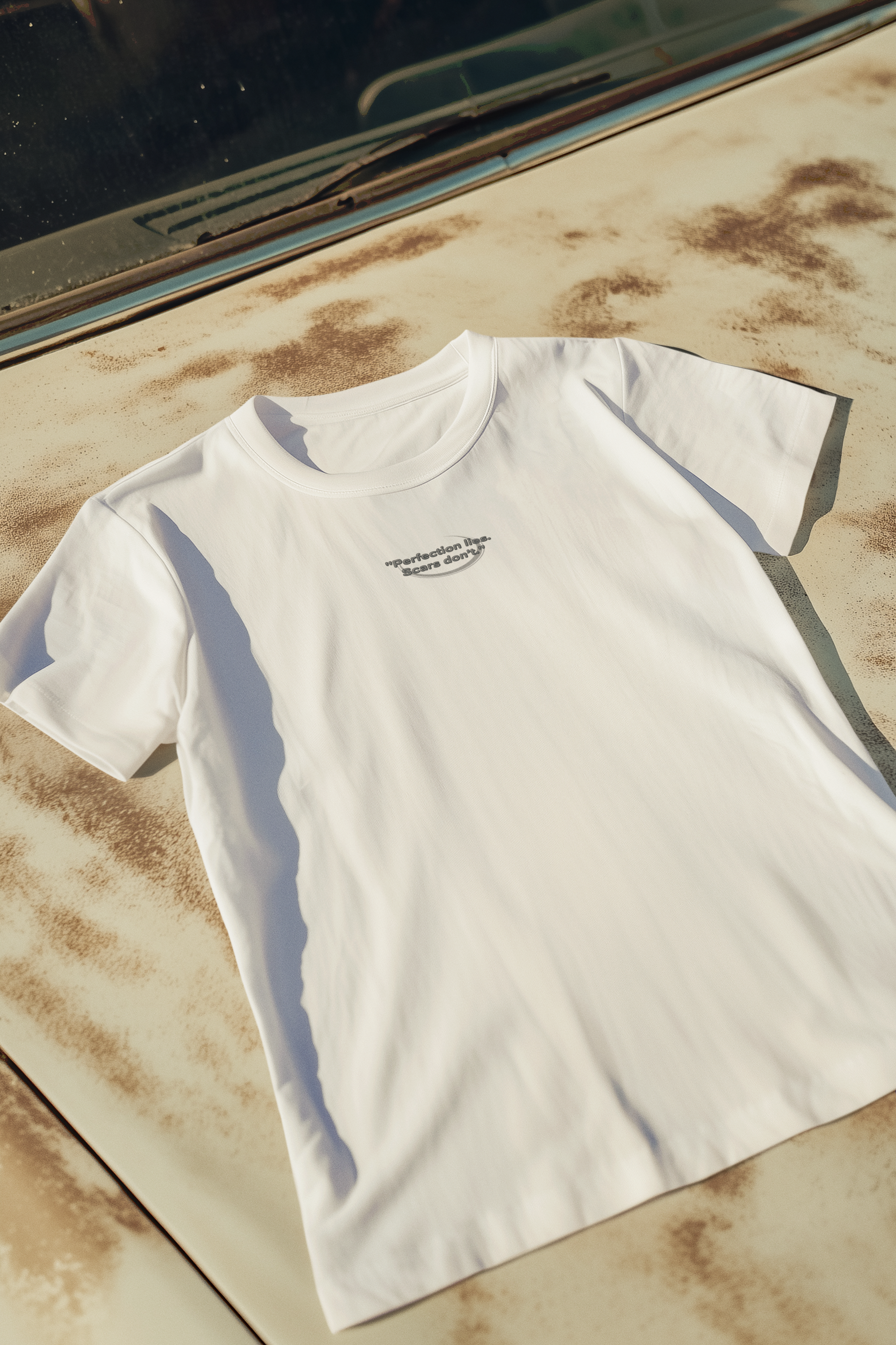 Raw State – Unisex Art Tee with Edge