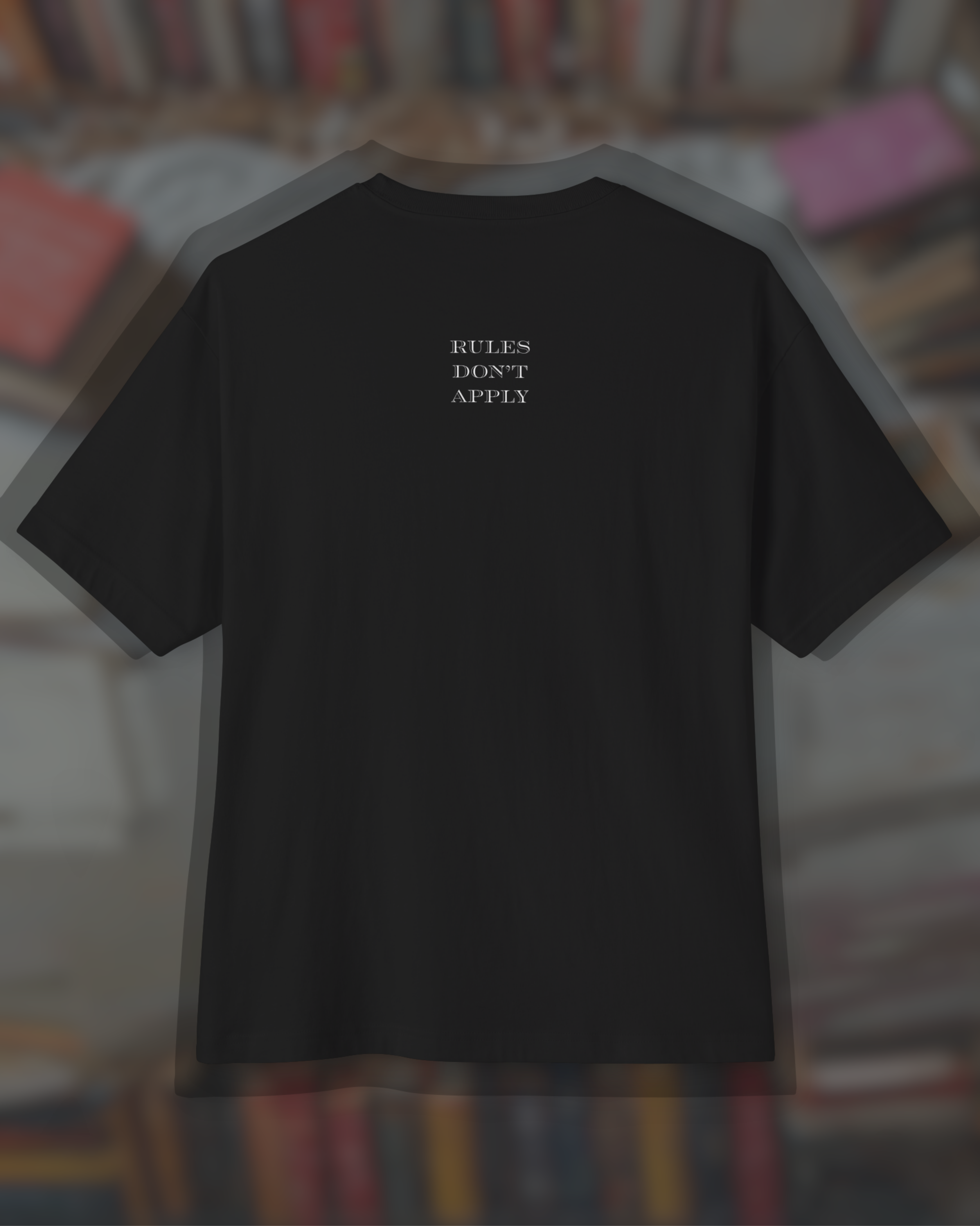 Rules Don’t Apply – Unisex Oversized Boxy Tee for Rule Breakers