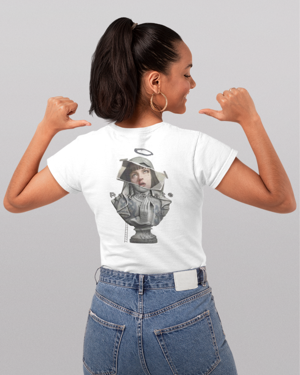 Raw State – Unisex Art Tee with Edge